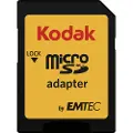 Kodak MicroSDXC 128 GB – UHS-I U1 Class 10 med SD-adapter