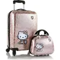 Heys Hello Kitty barnekoffertsett, Rose gull