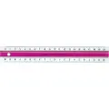 Linex Linjal Super 20Cm Akryl Pink