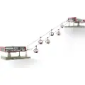 Jägerndorfer JC82498 H0 Tovbane D-linje Kohlmaisbahn + 6 Omega V10
