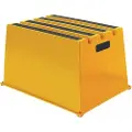 Twinco TWIN 6600 - Safety step - polyetylen med høy tetthet - gul