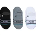 Stance Basic 3 Pack No Show Socks mønster