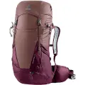 Deuter Futura Pro 34 SL, Topp, Turgåing, Fjellklatring, Bordeaux, Unisex, Polyamid, Polyetersulfon (PES), Bunnlomme, Sidelomme