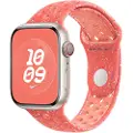 Apple Nike - Bånd for smart armbåndsur - 45 mm - S/M-størrelse - magiske glør