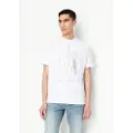 Armani Exchange Big Logo Kortarmet T-skjorte