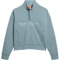 Superdry Active Tech Logo Relaxed Halv Glidelås Genser
