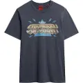 Superdry Rock Band Logo Relaxed Kortarmet T-skjorte