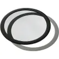 DEMCiflex 200mm Round Computer Dust Filter, Støvfilter, Sort, 20 cm, 1 stykker