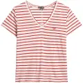Superdry Studios Slub Embroidered Kort Ermet V-hals T-skjorte