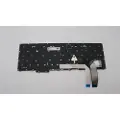 Lenovo Chicony - Erstatningstastatur for bærbar PC - bakbelysning - Tysk - svart - for ThinkPad L15 Gen 3 P16s Gen 1 T16 Gen 1