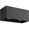 Eglo LESMO UDENDØRS VÆG 4X2.2W 920LM 3000K IP44 SORT/KL