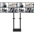 NeoMounts Adm-875bl2 Tv-benk Med Hjul