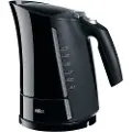 Braun WK 500, 1,6 l, 3000 W, Sort, Vannivåindikator, Filtrering