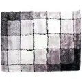 Home Decor Polyester Hvitt Rutete Teppe 120x180x2 Cm