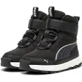 Puma Evolve Kids'Boots, Shoes, Black/Strongray/White, 31