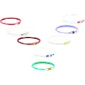 Trixie Flash light ring USB, L–XL: 65 cm/ø 8 mm, multi/mønstret