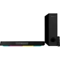 Creative Labs Sound Blaster Katana V2X - Lydplankesystem - for PC - 2,1 kanaler - trådløs - Bluetooth - Appstyrt - USB - 90 watt (Total) - svart