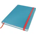 Leitz Cosy - Notisbok - eskebundet - B5 (176 x 250 mm) - 80 ark / 160 sider - linjert - calm blue - laminert kartong
