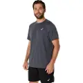 Asics for man. 2011D221 Short sleeve t-shirt Core grey (L), Sport, Synthetic, Multisport, Sustainable