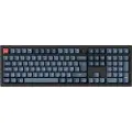 Keychron V6 MAX QMK/VIA Wireless RGB Hot Swap Jupiter Red - Carbon Black - Tastatur - Nordisk - Svart