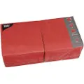 Papstar Servietter Papstar 33x33 cm røde - (250 stk.)