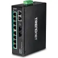 Trendnet 10 Porter Herdet Power Over Ethernet+ Din-skinne Switch