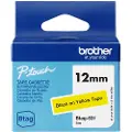 Brother BTAG-631 - Svart på gult - Rull (1,2 cm x 4 m) 1 kassett(er) hengeboks - merketape