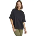 Adidas Essentials Contemporary Logo Boyfriend Kortarmet T-skjorte