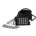 Omnitronic XLR/XLR Multicore kabel 30.00 m Antal indgange:16 x Antal udgange:4 x