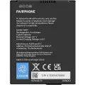 Fairphone F5BATT-1ZW-WW1 mobiltelefon reservedelsbatteri (F5BATT-1ZW-WW1)