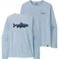 Patagonia Cap Cool Daily Graphic Longsleeve Lycra hvit