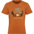 Jack Wolfskin Graphic Cotton Kortarmet T-skjorte