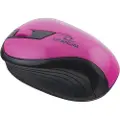 Esperanza Titanum Rainbow 3D - Mus - optisk - 3 knapper - trådløs - 2.4 GHz - USB trådløs mottaker - rosa