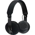 The House Of Marley Rise BT - Hodetelefoner med mikrofon - on-ear - Bluetooth - trådløs, kablet - svart