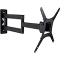 Art AR-57 - Brakett - justerbar arm - for LCD-TV - metall - pulverbelagt svart - skjermstørrelse: 17-32 - veggmonterbar