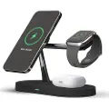 Tech-Protect A12 3IN1 MAGNETIC MAGSAFE WIRELESS CHARGER BLACK
