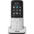 Unify Atos Unify SL6 - Trådløst ekstra håndsett - med Bluetooth-grensesnitt med anrops-ID - DECT - sølv