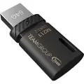 Team Group Team M211 - USB-flashstasjon - 64 GB - USB 3.2 Gen 1 / USB-C - svart
