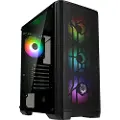 BitFenix Nova Mesh SE TG - Tower - ATX - sidepanel med vindu - ingen strømforsyning (ATX) - svart - USB/lyd