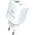 3MK Gan Usb-a-og Usb-c-vegglader