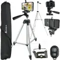 Izoxis stativ Fotografisk stativ for telefonen -