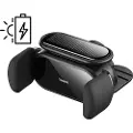 Baseus Solcelleelektrisk biltelefonholder Steel Cannon Pro (svart)