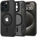 Tech-Protect iPhone 16 Pro Max MagCam-deksel - MagSafe-kompatibel - matt svart