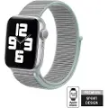 Crong CRG-40NLB-PGR, Klokkereim, Apple, Apple Watch 38/40/41 mm, Nylon, Blå