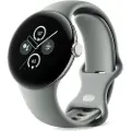 Google Pixel Watch 2 - Sjampagnegull-aluminium - smartklokke med aktivt bånd - fluorelastomer - hassel - båndbredde: S/L - 32 GB - Bluetooth, Wi-Fi, NFC, LTE - 4G - 31 g