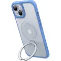 Torras telefonveske Ostand Matte for iPhone 15 (marineblå)