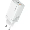 Usams Cc180t Usb-a-og Usb-c-vegglader