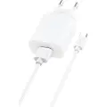 Foneng Fast charger 1x USB EU28 QC 3.0+ USB Type C cable