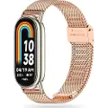 Tech-Protect Xiaomi Smart Band 8/9 NFC Tech-Protect Milanese Reim - Roségull