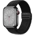 Tech-Protect Apple Watch Series 11/10/9/8/7/6/SE 3/SE Tech-Protect NylonMag-rem - 40mm/41mm/42mm - Svart